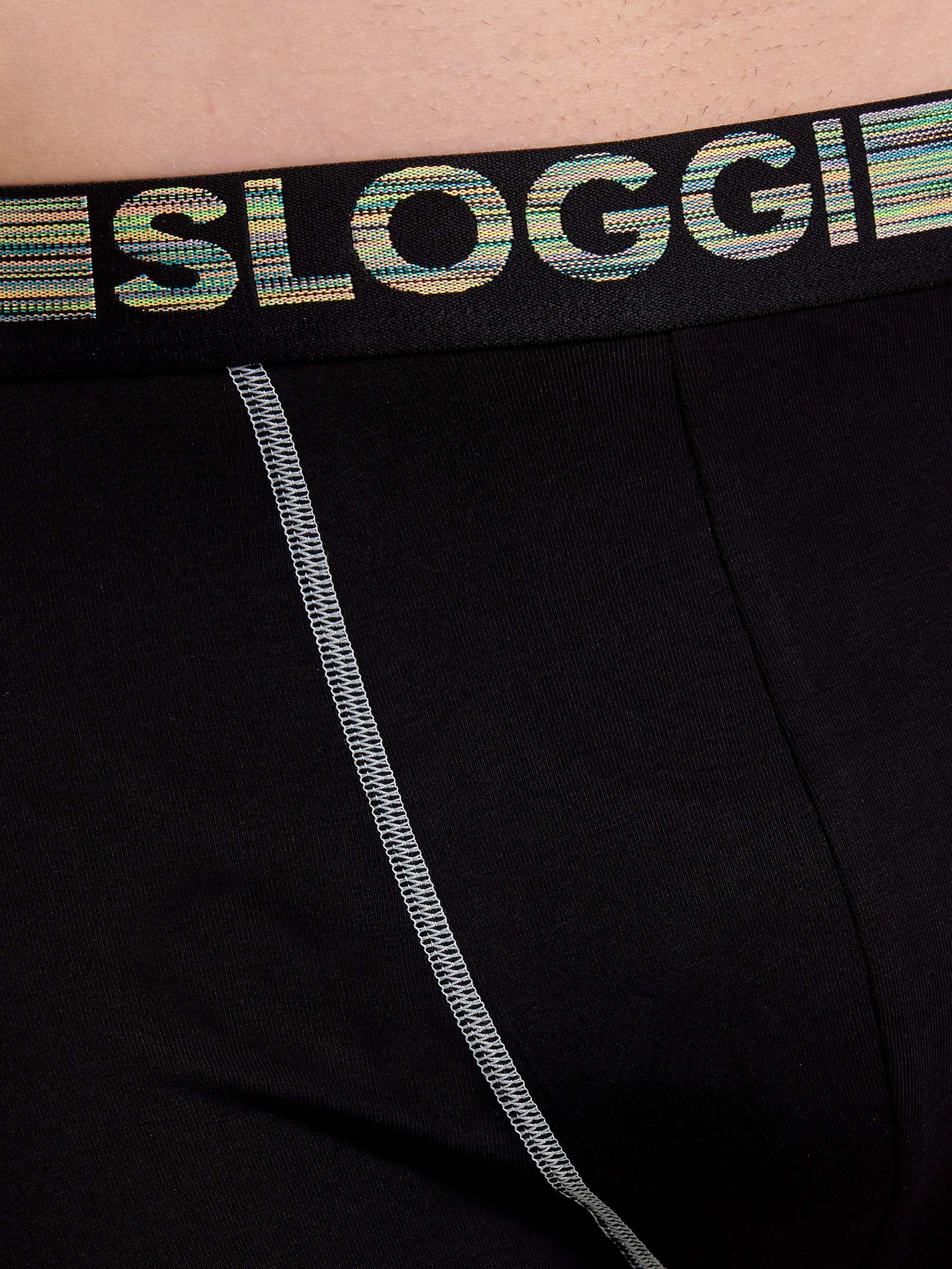 Buy sloggi Go ABC Cotton Stretch Short Briefs, Pack of 6 Online at johnlewis.com