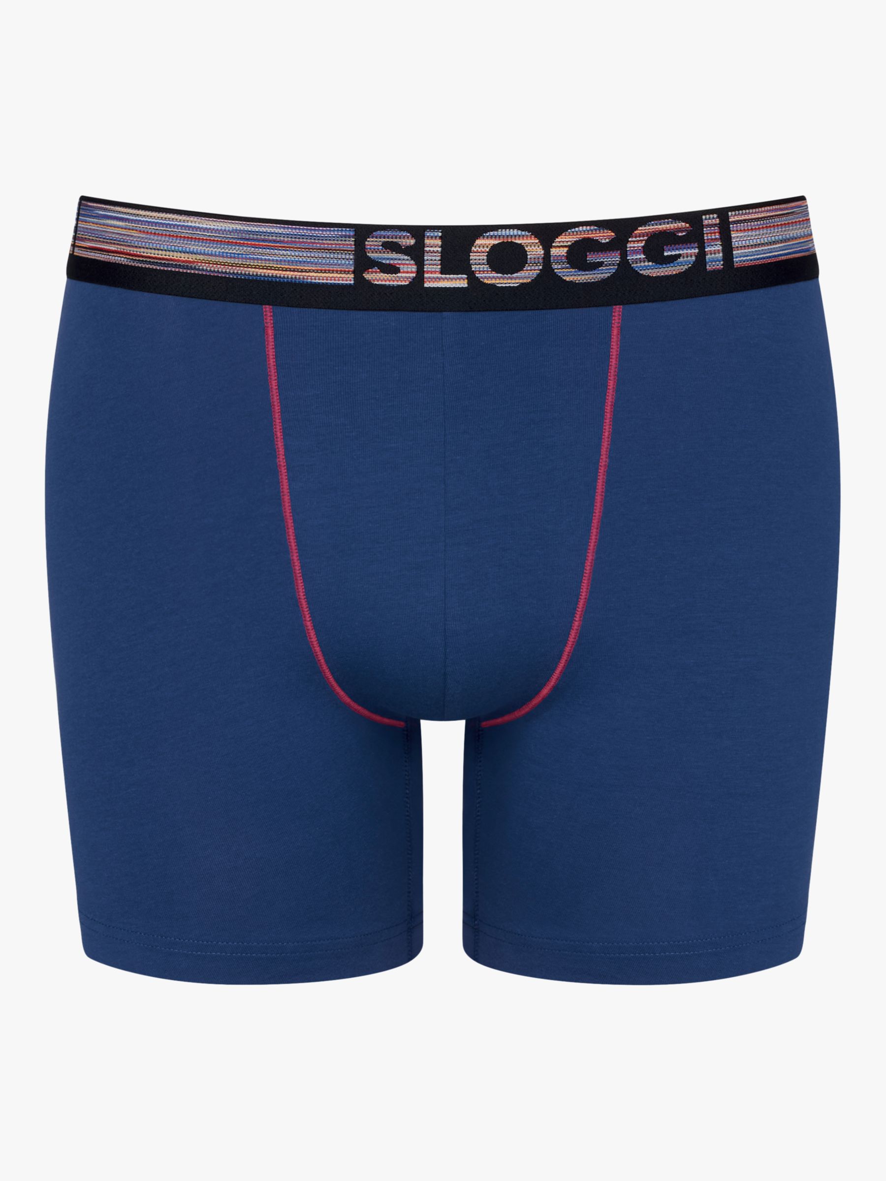 Buy sloggi GO ABC Natural Cotton Stretch Hipster Trunks, Pack of 2 Online at johnlewis.com