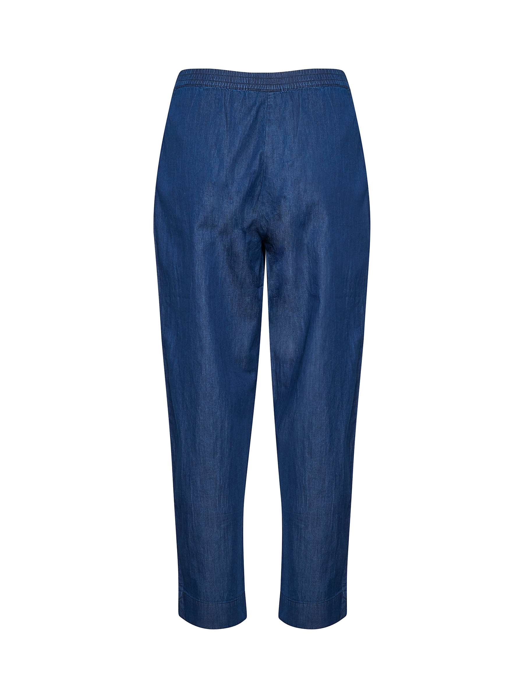 Buy Saint Tropez Shea Denim Trousers, Night Sky Online at johnlewis.com