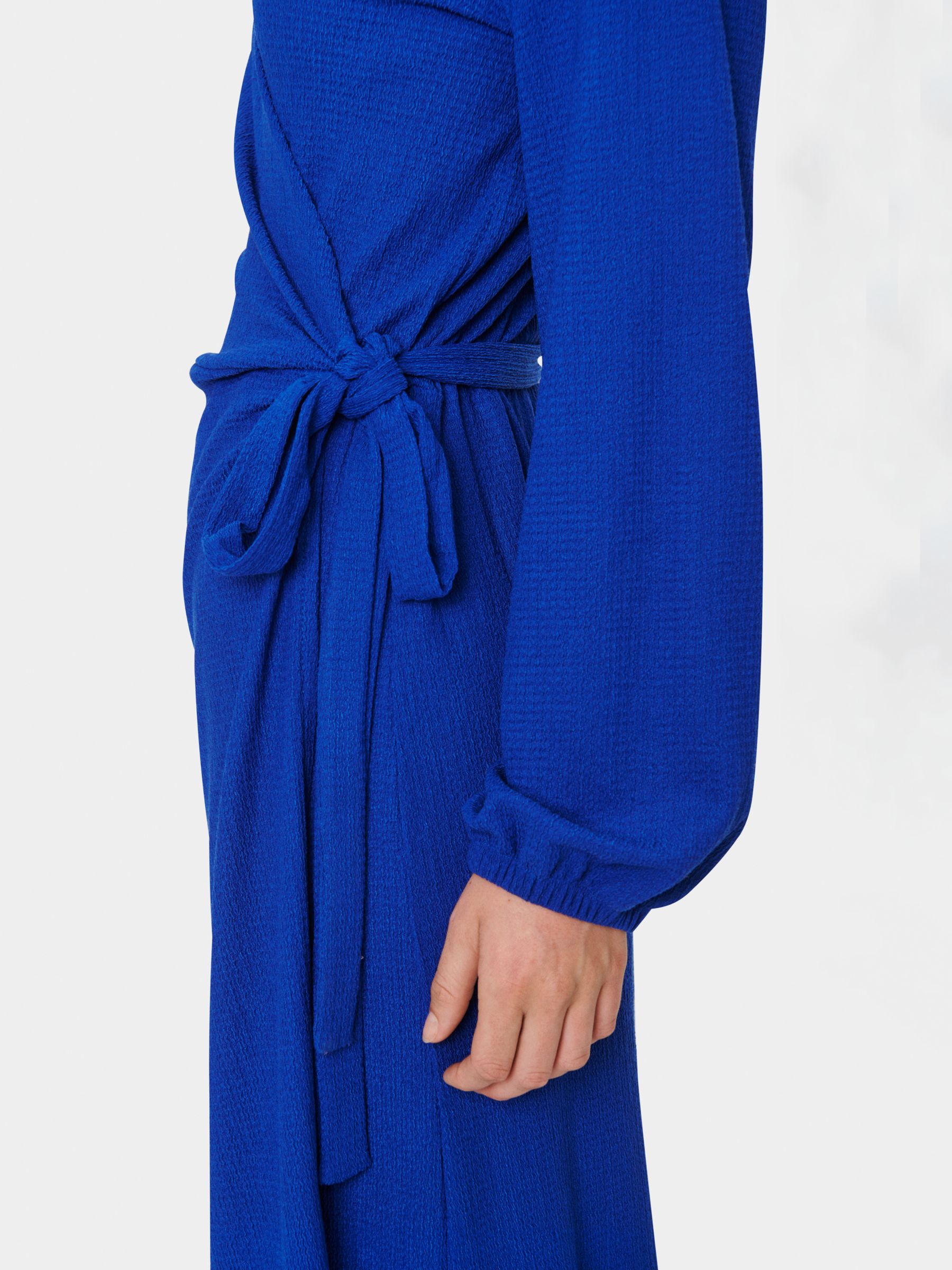 Saint Tropez Shila Wrap Midi Dress, Surf Blue, XS