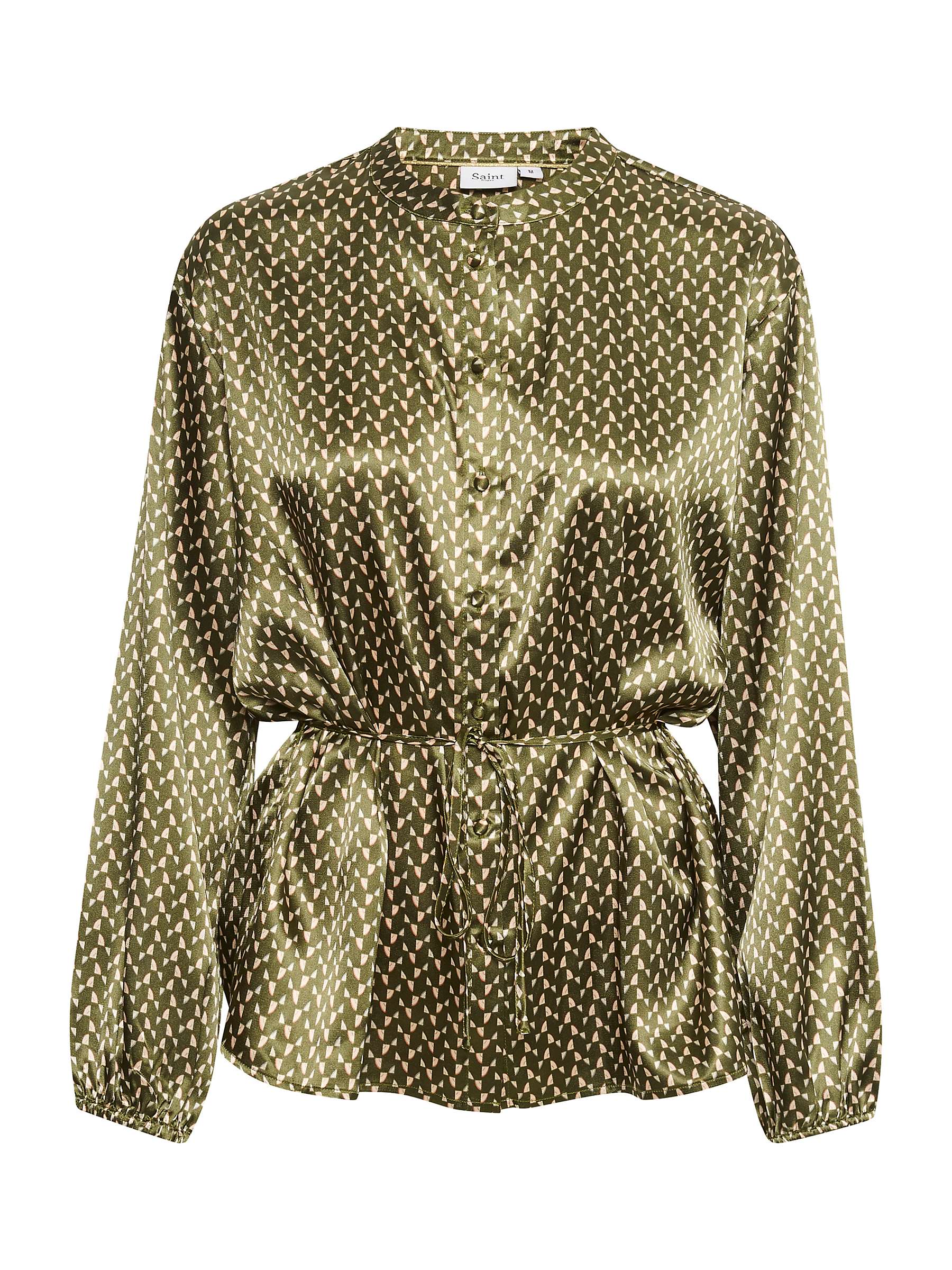 Buy Saint Tropez Stella Tie Front Long Sleeve Shirt Online at johnlewis.com