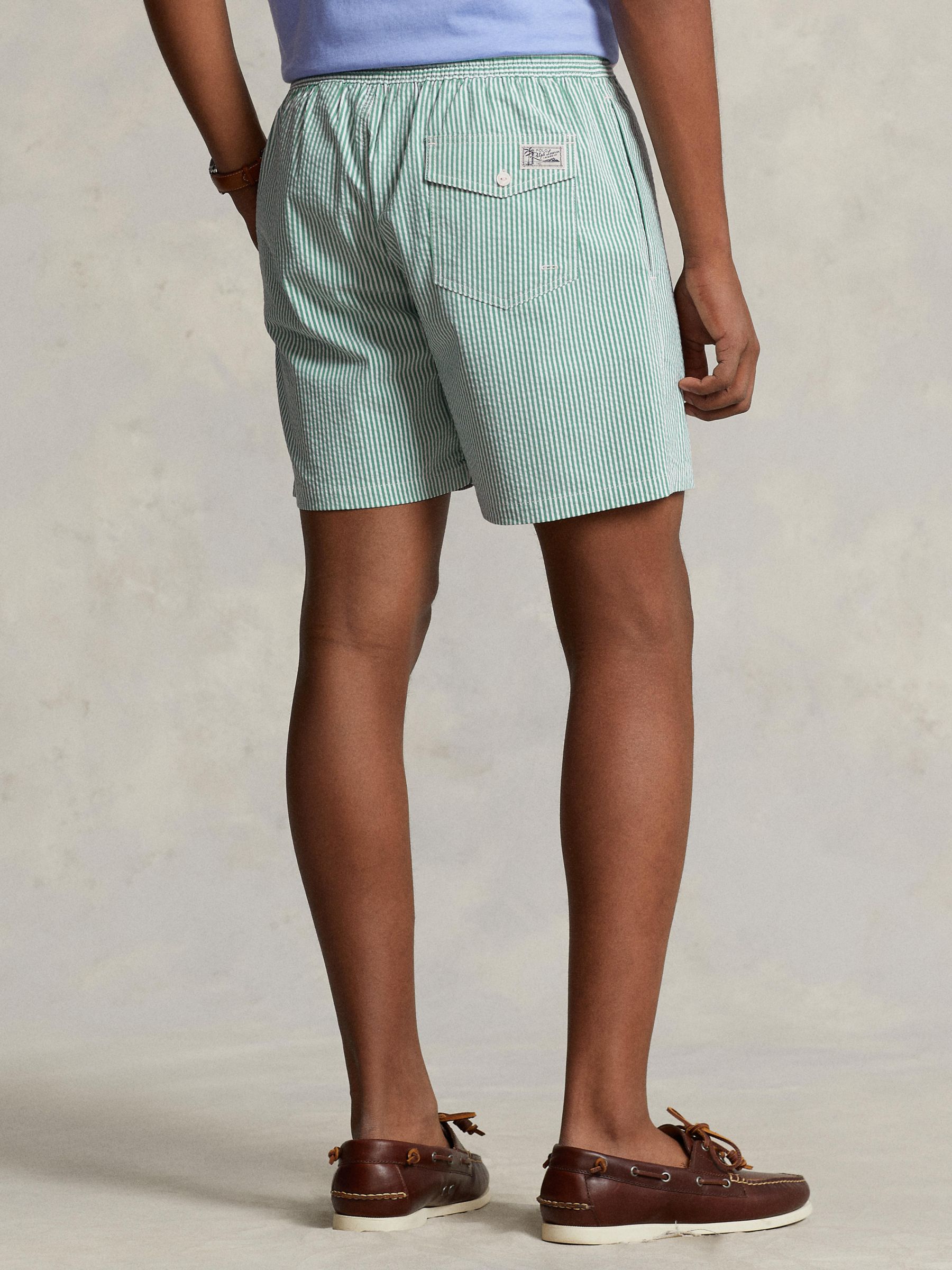 Buy Polo Ralph Lauren Stripe Seersucker Swim Shorts Online at johnlewis.com