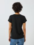 rag & bone The Slub Pima Cotton T-Shirt, Black