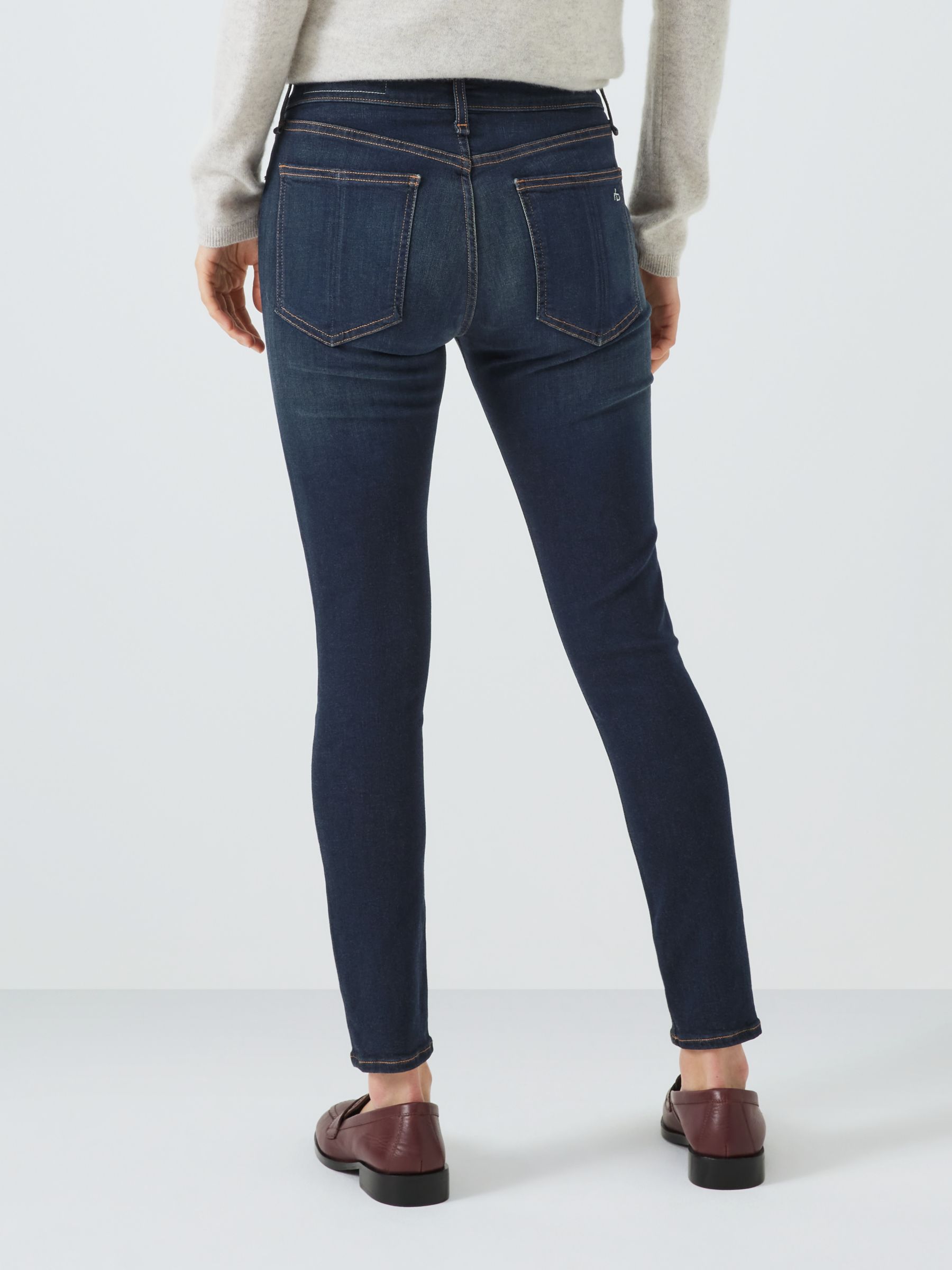 rag & bone Cate Skinny Jeans, Carmen at John Lewis & Partners