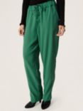 Soaked In Luxury Shirley Wide Leg Casual Trousers, Foliage Green