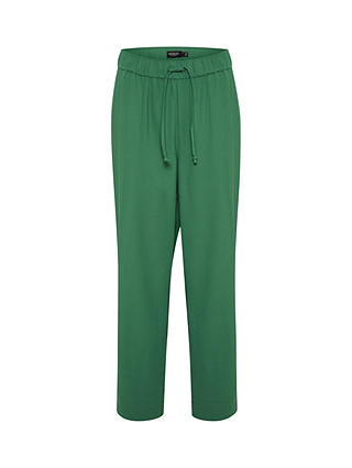 Soaked In Luxury Shirley Wide Leg Casual Trousers, Foliage Green