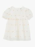 Cotton On Baby Lexia Daisy Puff Sleeve Dress, White