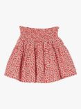 Cotton On Kids' Marigold Ditsy Floral Skirt, Mid Red