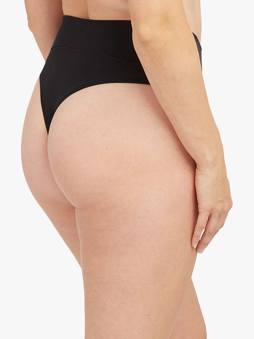 Buy Spanx Light Control Cotton Control Thong Online at johnlewis.com