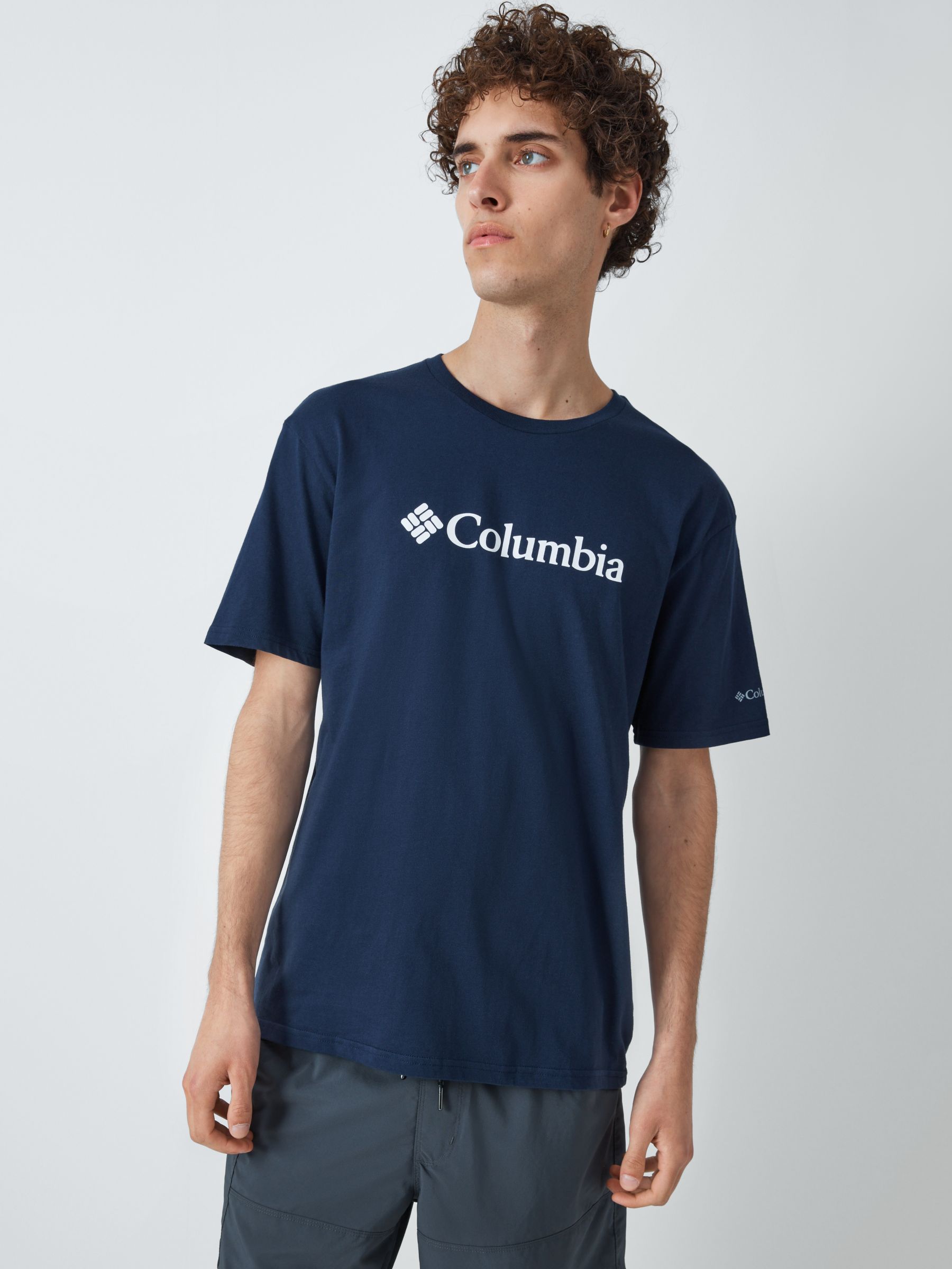 Kom op Valg Urimelig Columbia CSC Basic Logo™ Short Sleeve T-Shirt, Collegiate Navy at John  Lewis & Partners