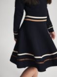 Reiss Kids' Edith Knitted Dress, Navy