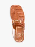 Dune Lexley Leather Flat Sandals