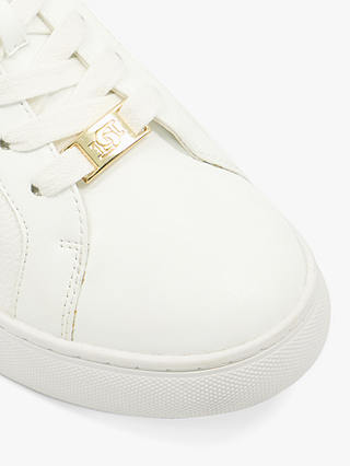 Dune Wide Fit Everleigh Trainers, White