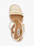 Dune Jill Leather Heeled Sandals