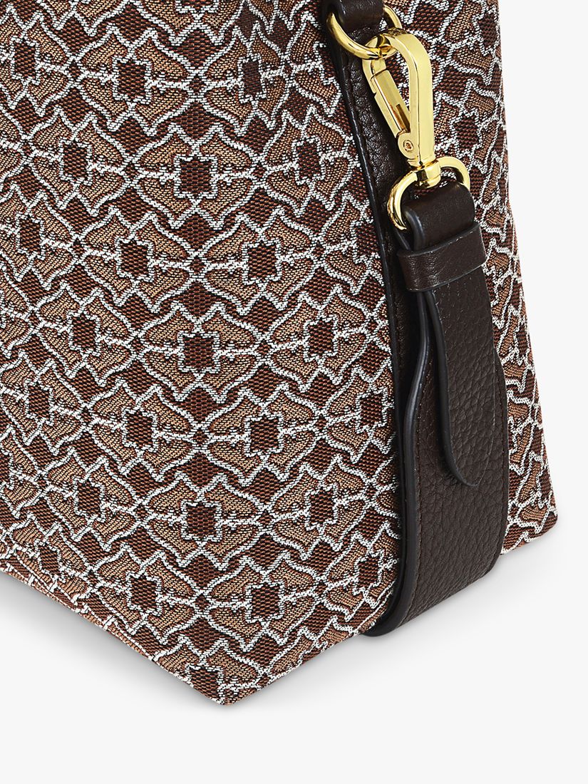 Buy Radley Dukes Place Heirloom Medium Shoulder Bag, Tortoise Online at johnlewis.com