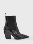 AllSaints Ria Leather Ankle Boots