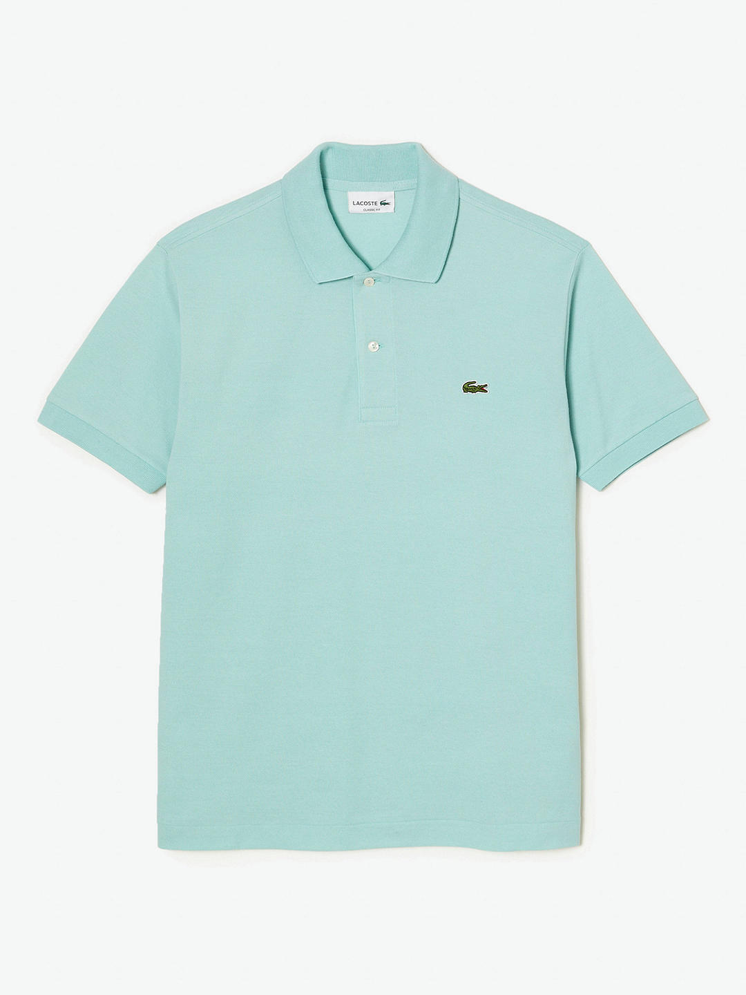 Lacoste L.12.12 Classic Regular Fit Short Sleeve Polo Shirt, Mint Green