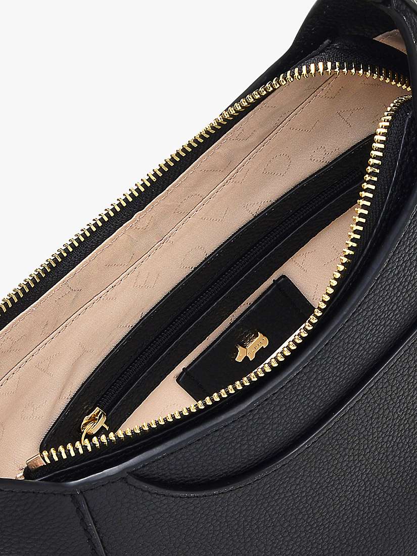 Buy Radley London Pockets 2.0 Leather Cross Body Bag, Black Online at johnlewis.com