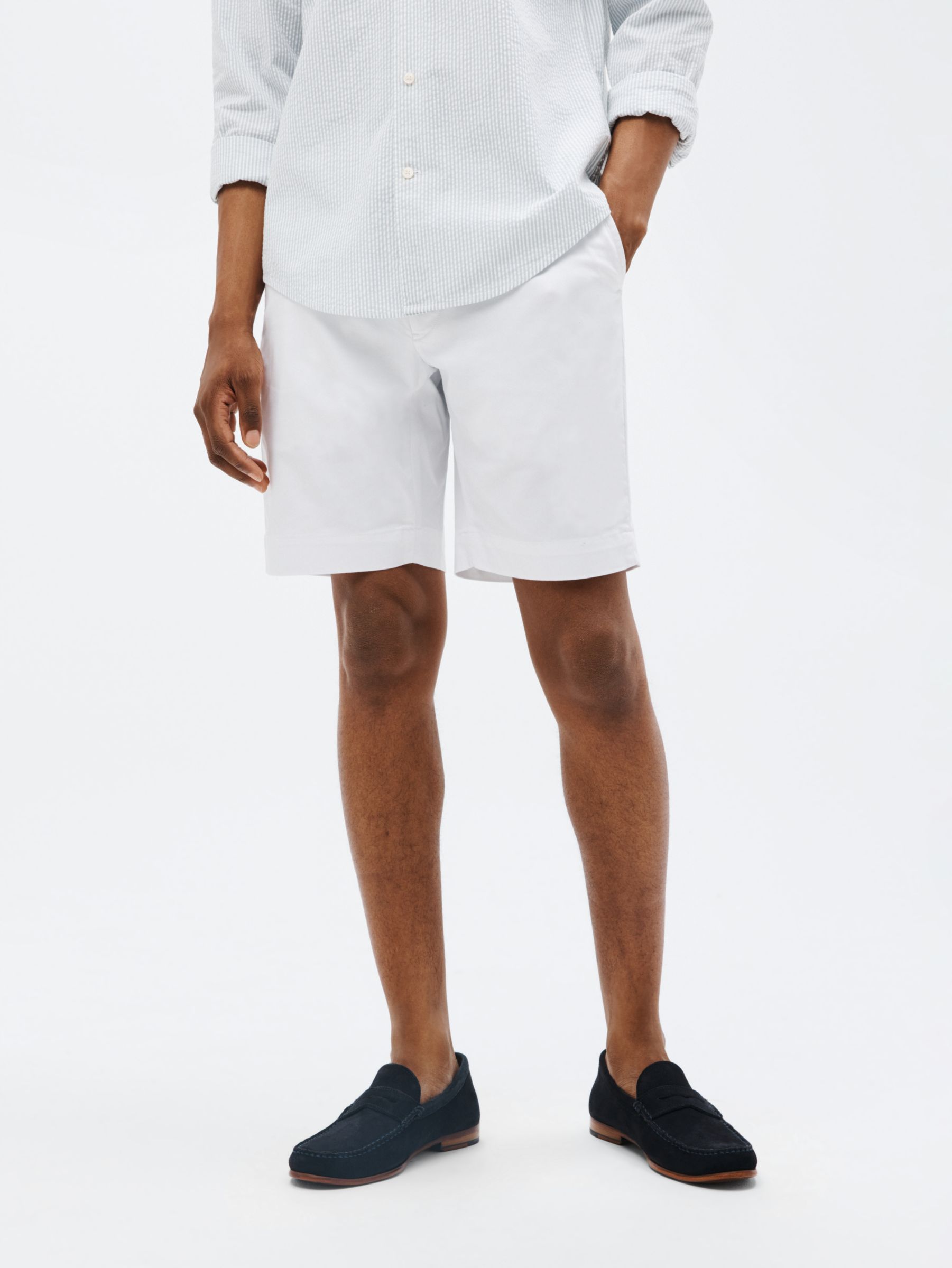 Polo Ralph Lauren Golf Shorts, Pure White at John Lewis & Partners