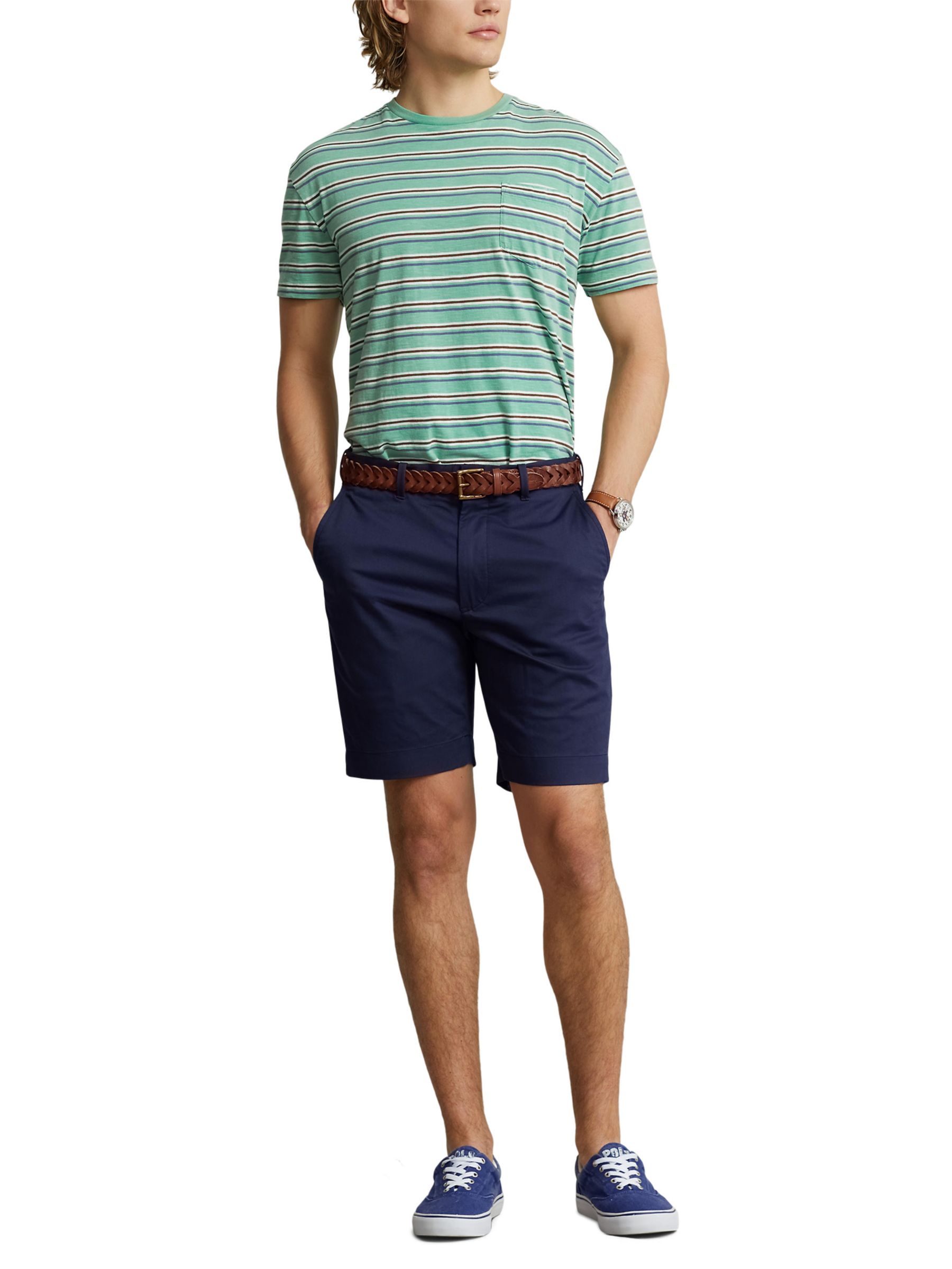 Polo Ralph Lauren Golf Shorts, French Navy at John Lewis & Partners