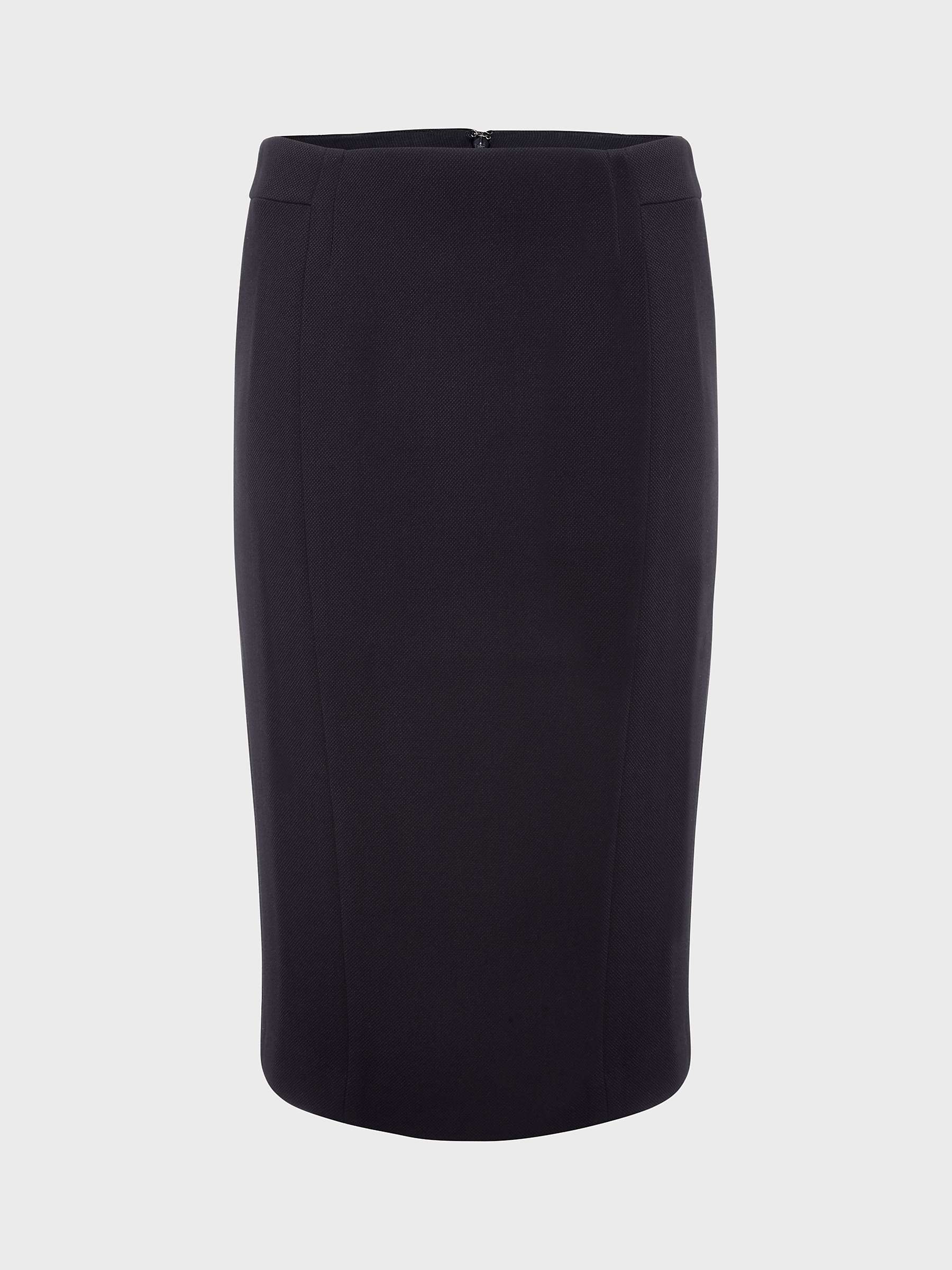 Buy Hobbs Mia Pencil Knee Length Skirt, Navy Online at johnlewis.com