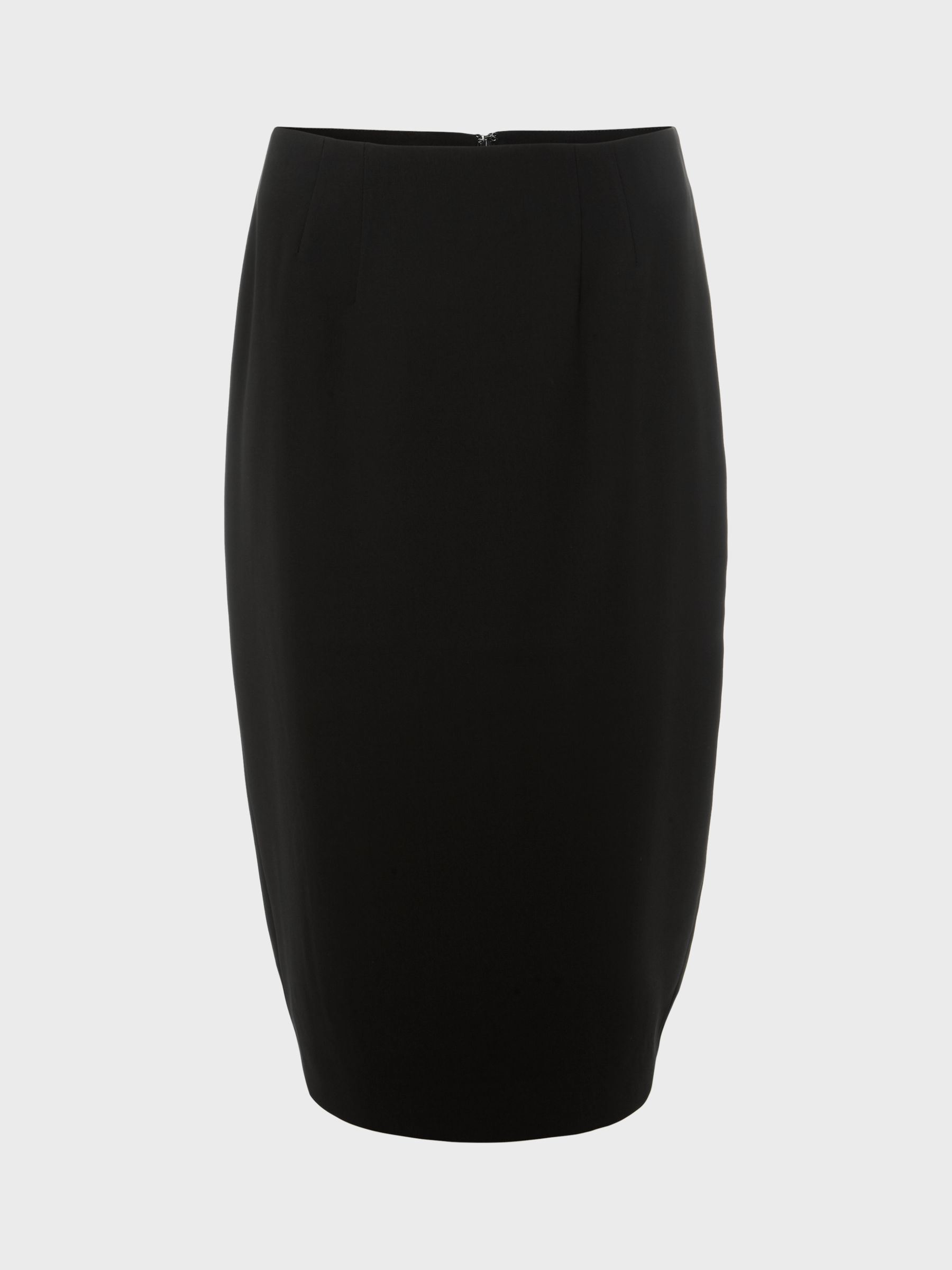 Hobbs Mel Pencil Knee Length Skirt, Black, 6