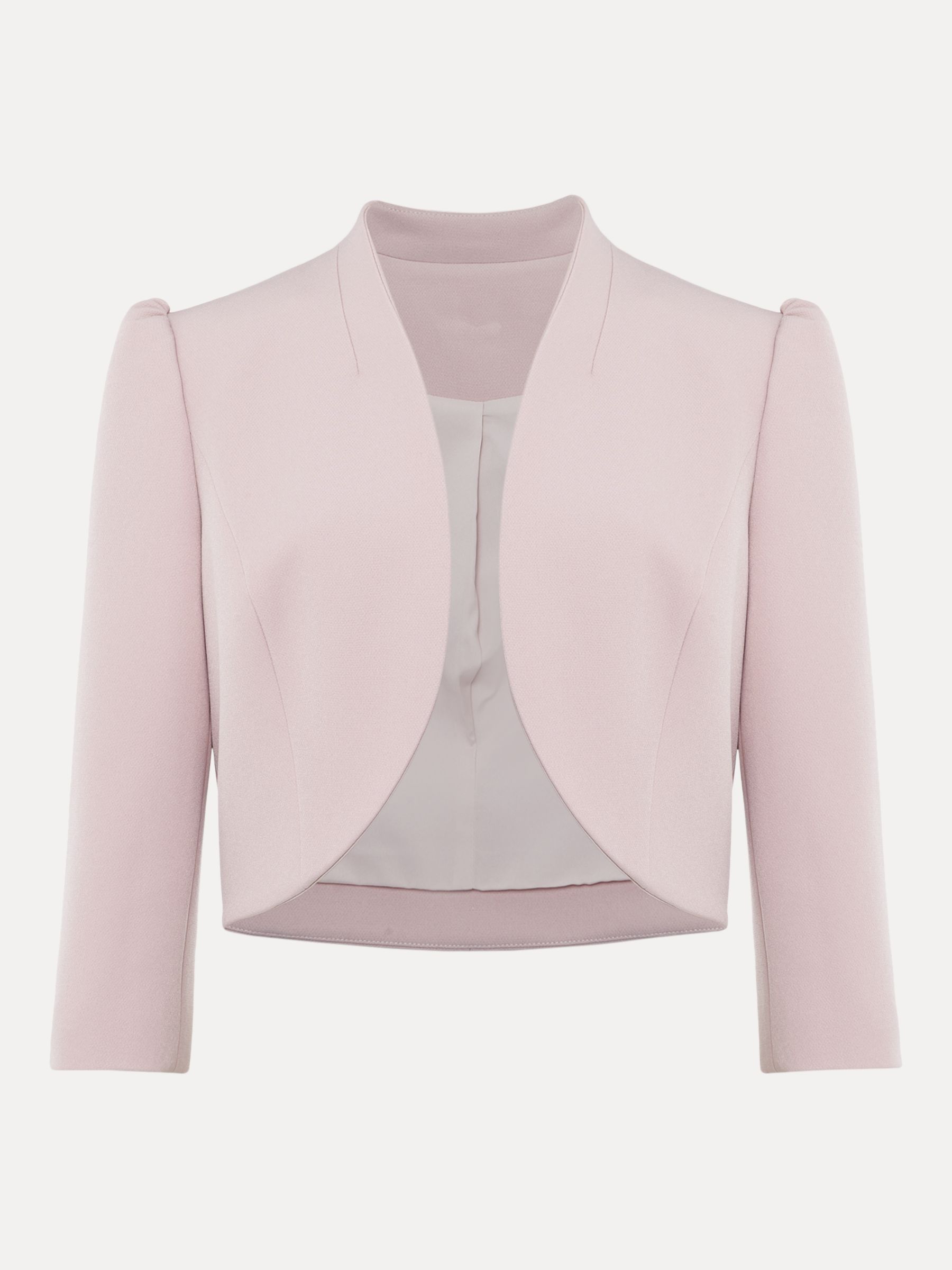 Light pink crop outlet jacket