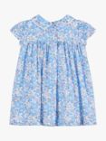 Trotters Baby Peter Pan Collar Liberty Betsy Floral Print Dress, Blue