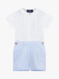Trotters Kids' Rupert Short Sleeve Shirt & Shorts Set