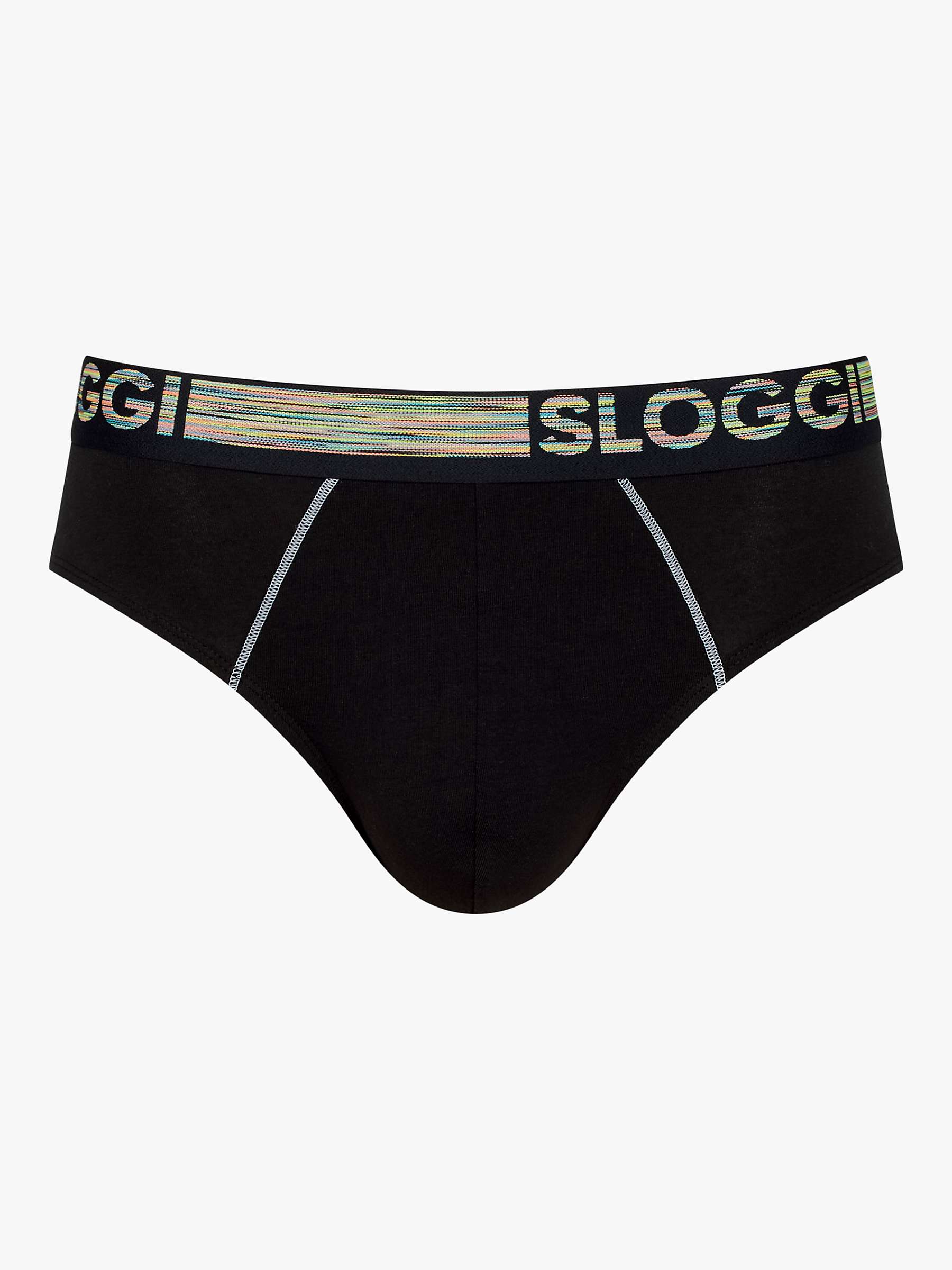 Buy sloggi GO ABC Natural Cotton Stretch Briefs, Pack of 2 Online at johnlewis.com