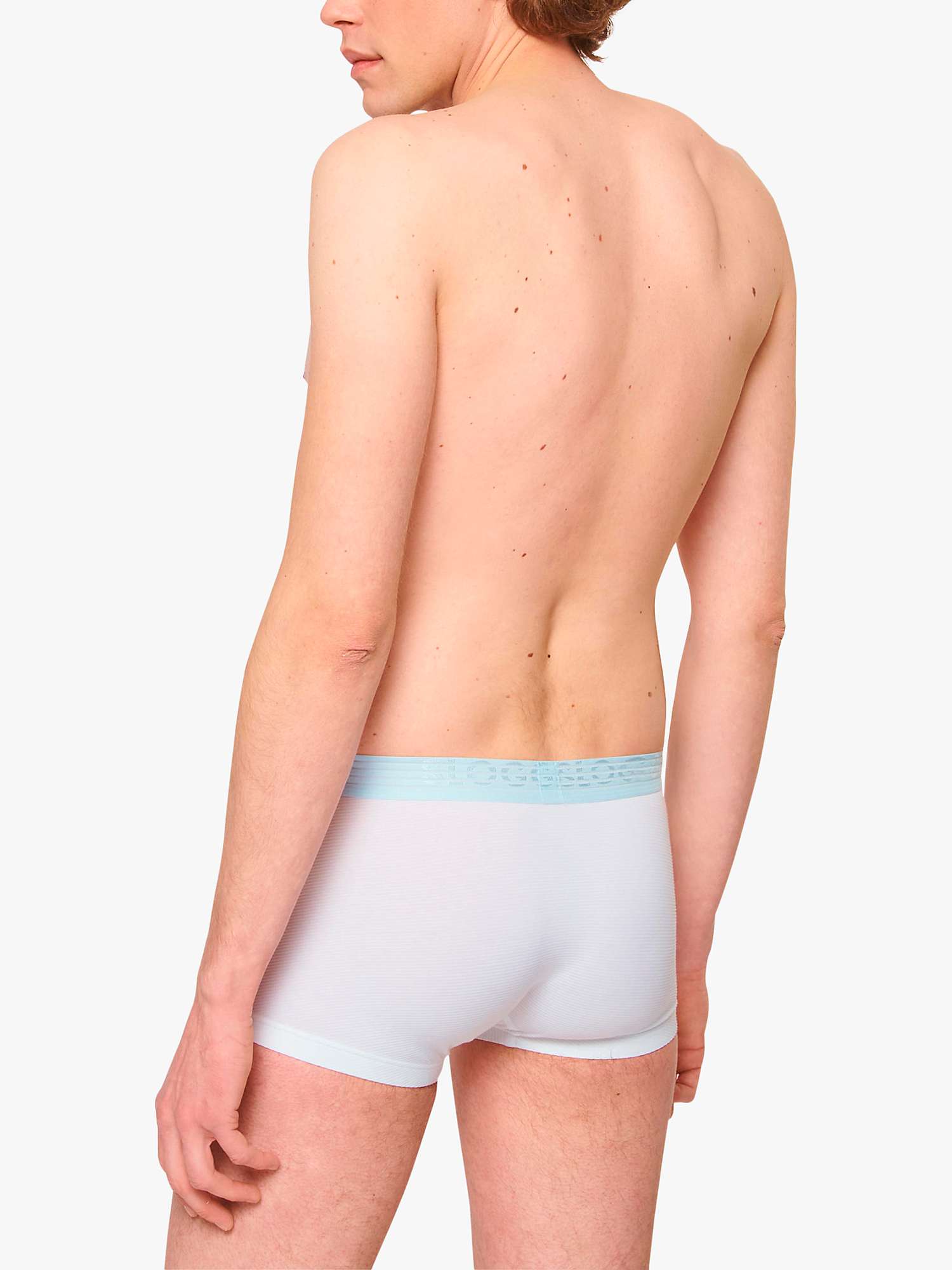 Buy sloggi EVER Cool Cotton Stretch Hipster Trunks, Pack of 2, White Online at johnlewis.com