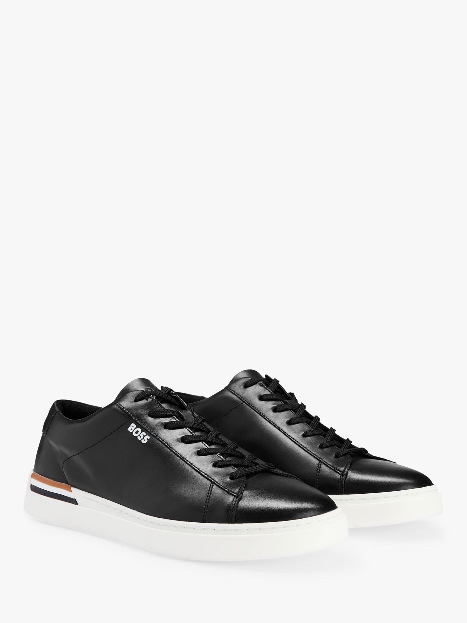 BOSS Clint Leather Lace Up Trainers