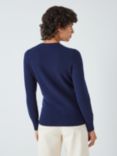 John Lewis Cashmere Crew Neck Jumper, Navy