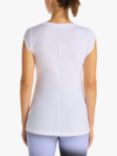 Venice Beach Ruthie Gym Top, White