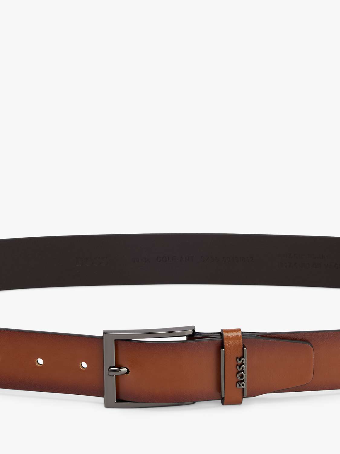 Buy HUGO BOSS Business Cole Leather Belt Online at johnlewis.com