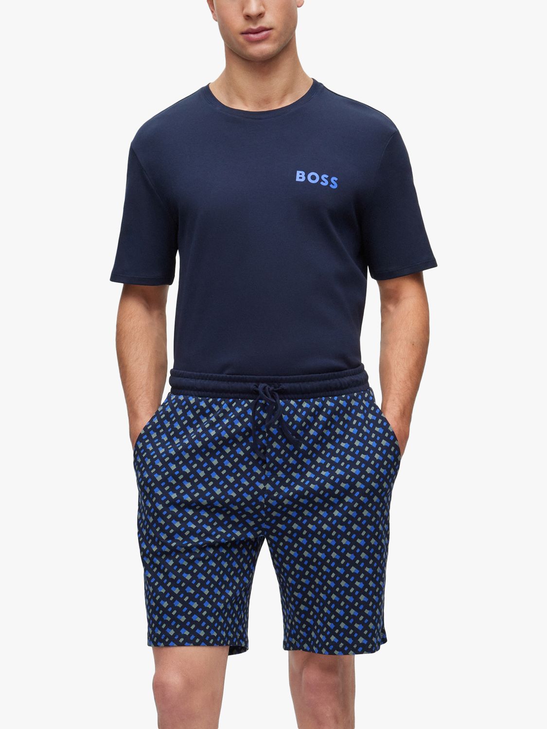 Buy BOSS Logo Shorts Pyjamas Online at johnlewis.com