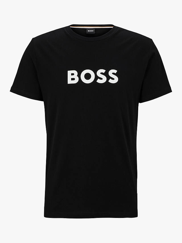 BOSS Swim Logo T-Shirt, Black
