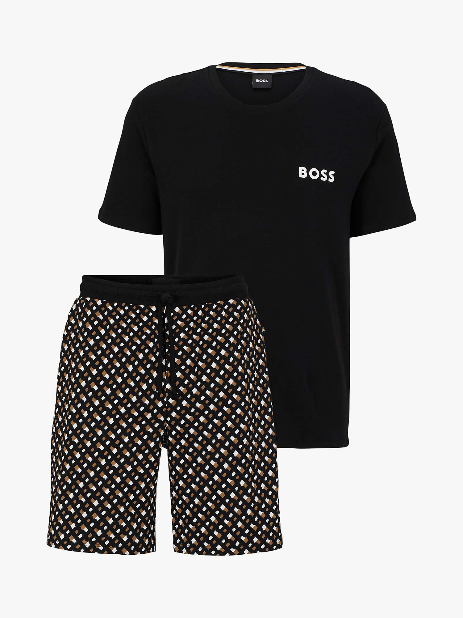 Buy BOSS Logo Shorts Pyjamas Online at johnlewis.com