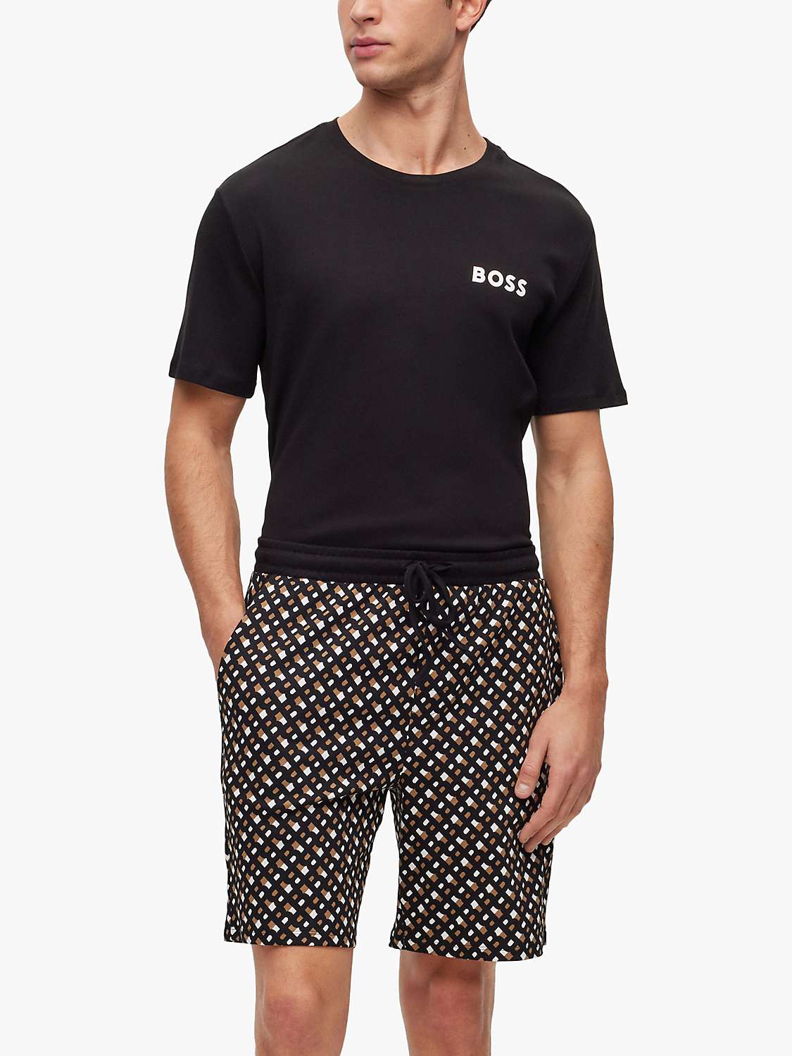 Buy BOSS Logo Shorts Pyjamas Online at johnlewis.com