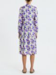 Lollys Laundry Anita Long Sleeved Floral Midi Dress, Multi