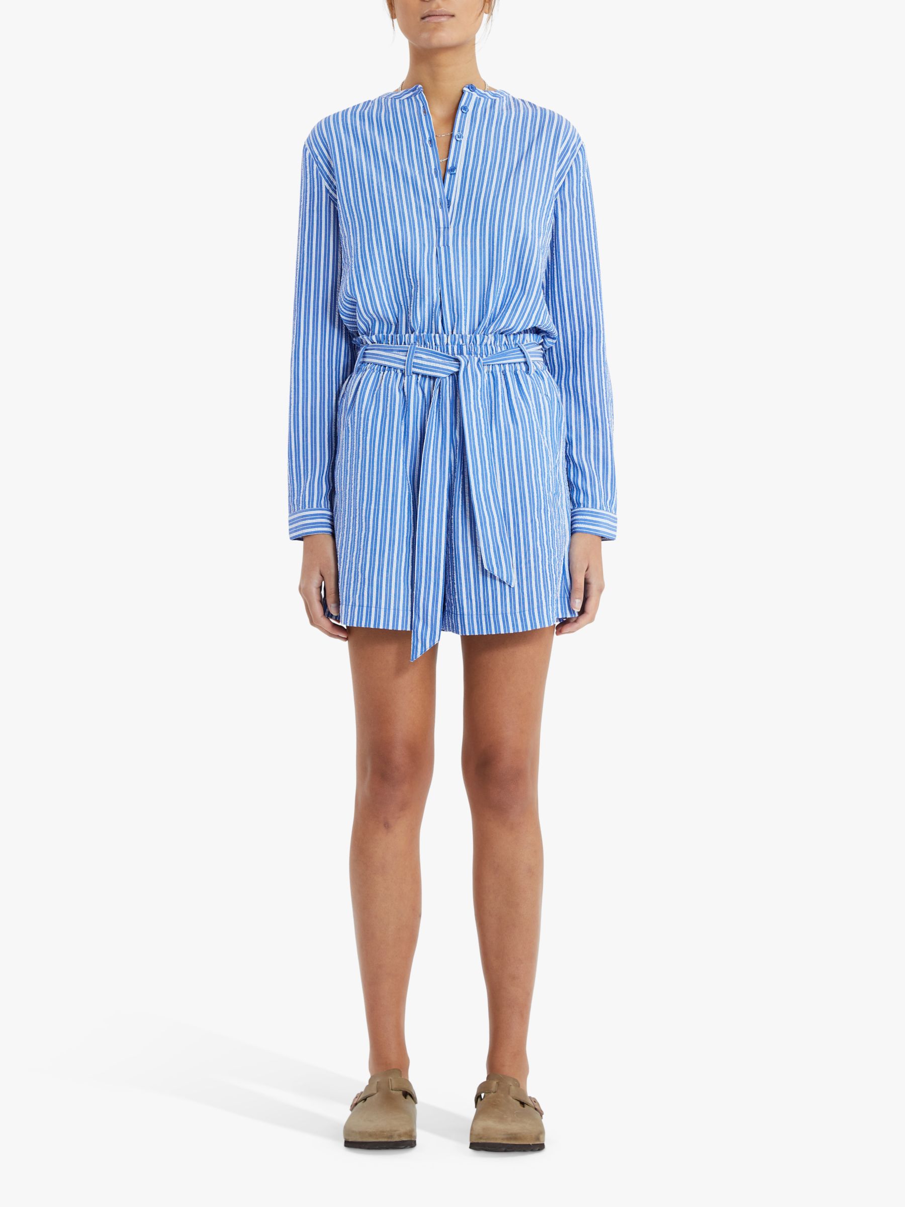 Lollys Laundry Striped Blanca Shorts, Blue at John Lewis & Partners