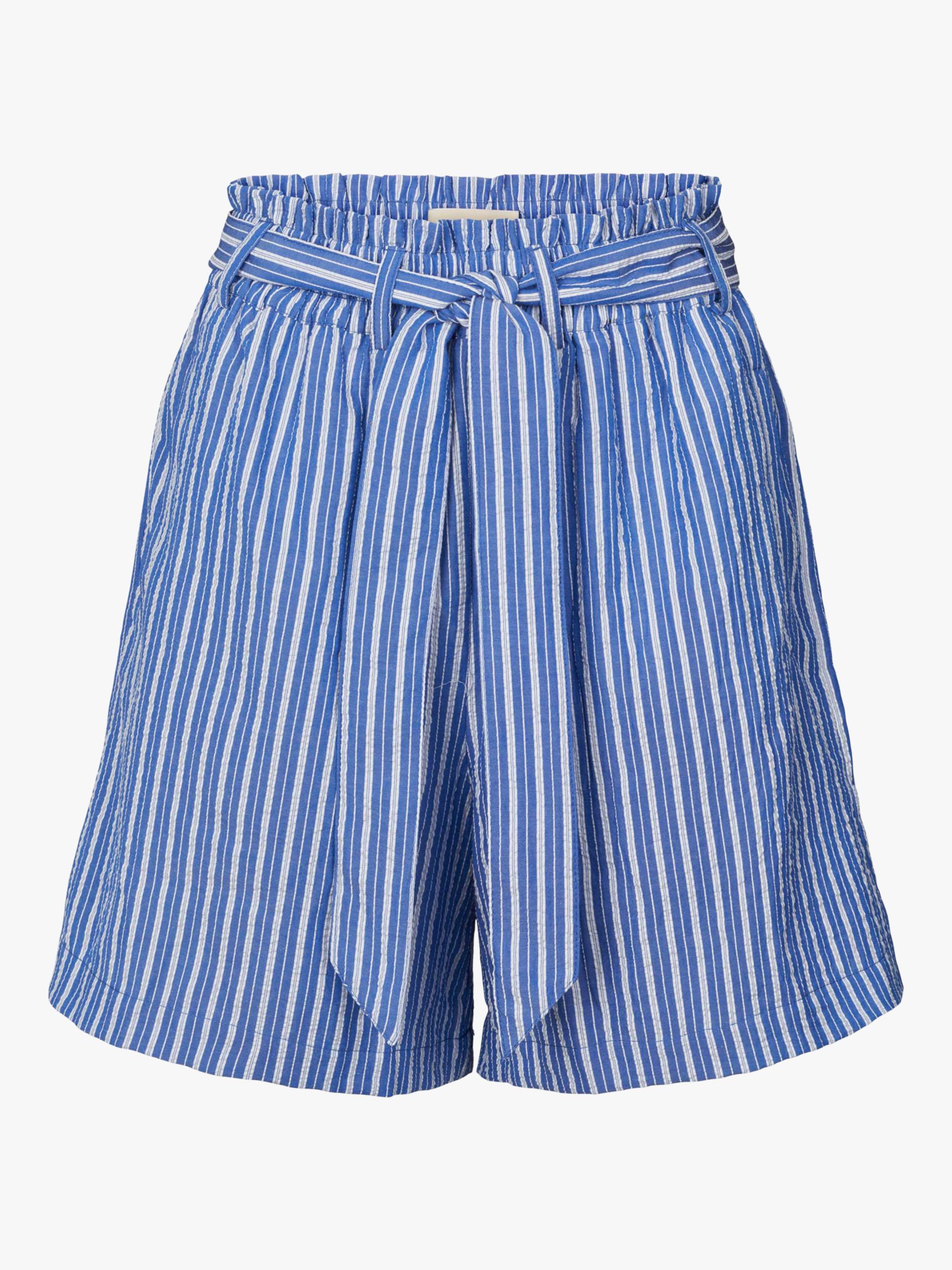 Buy Lollys Laundry Striped Blanca Shorts, Blue Online at johnlewis.com