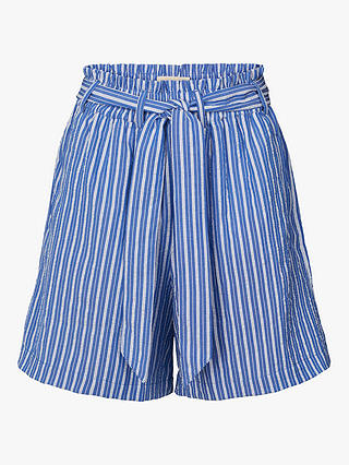 Lollys Laundry Striped Blanca Shorts, Blue