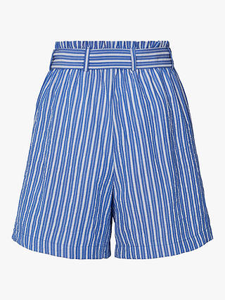 Lollys Laundry Striped Blanca Shorts, Blue