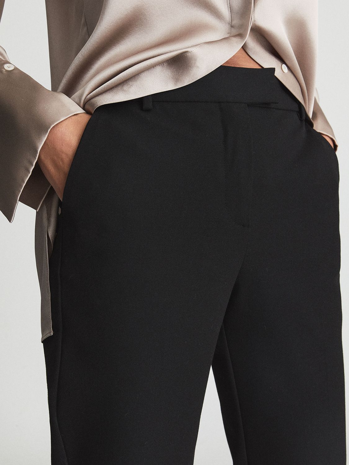 Buy Reiss Joanne Slim Leg Trousers Petite Online at johnlewis.com