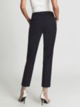 Reiss Joanne Slim Leg Trousers Petite, Navy