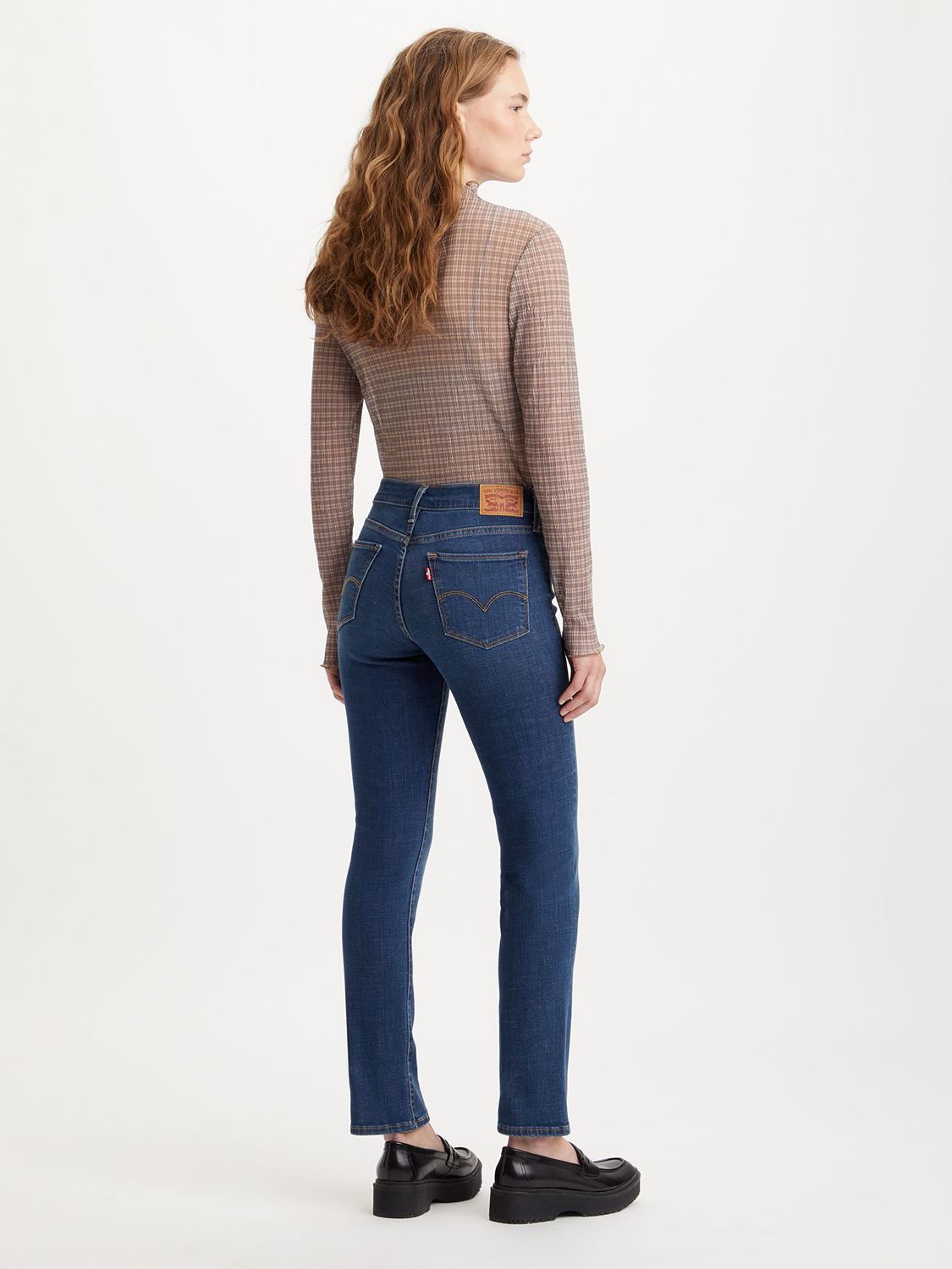 Levi's 312 Shaping Slim Jeans, Salty Surf at John Lewis & Partners