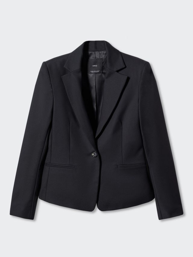 Check structured blazer - Women, Mango United Kingdom