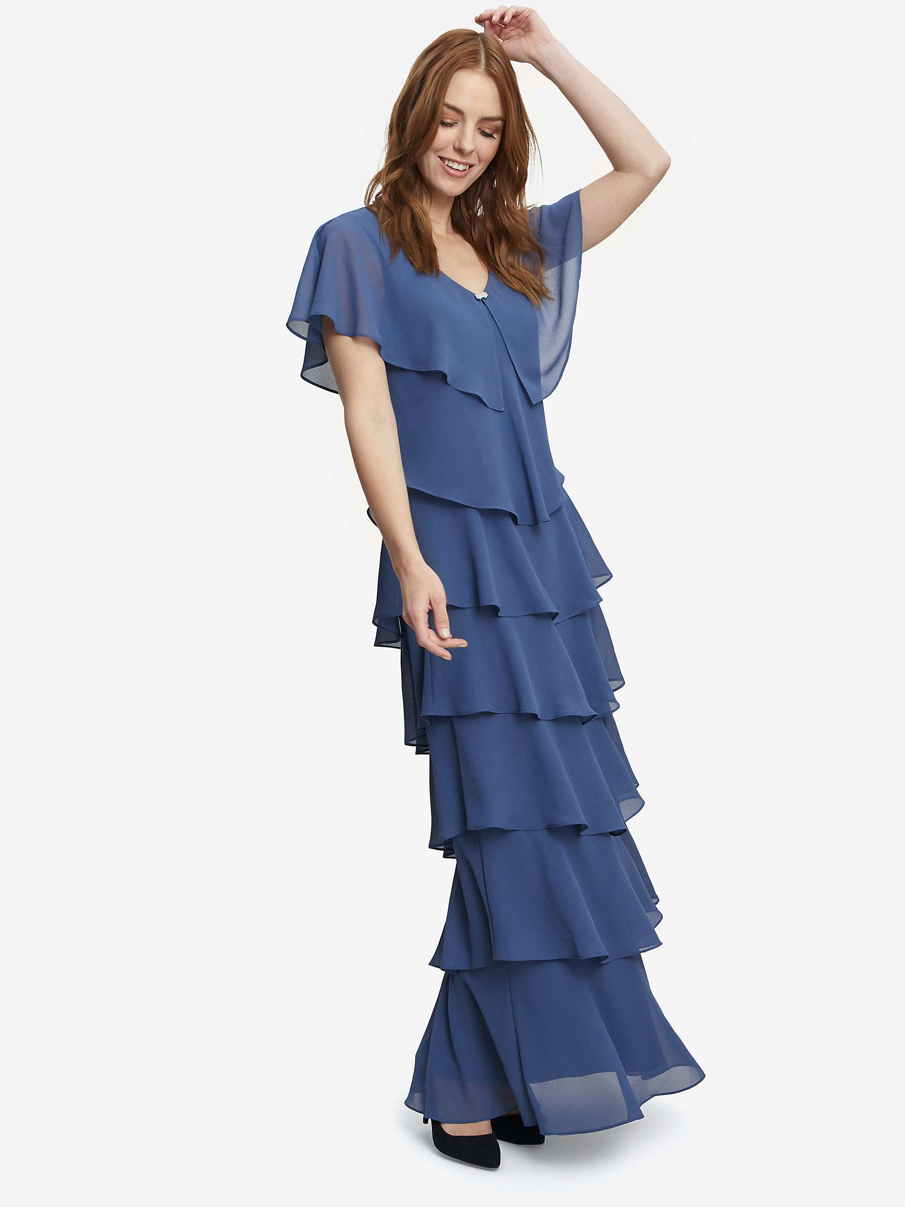 Buy Gina Bacconi Areka Tiered Maxi Dress Online at johnlewis.com