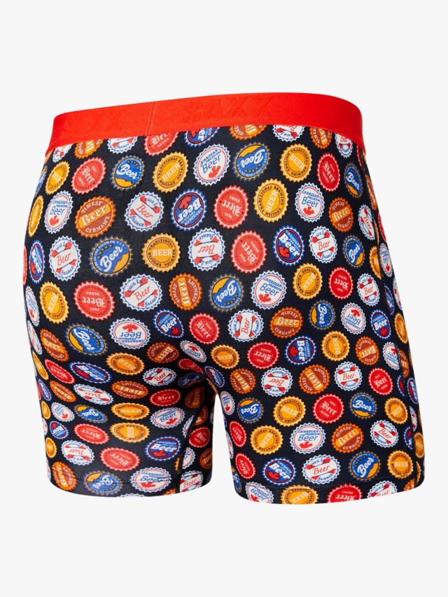 SAXX Ultra Relaxed Fit Beers Of The World Print Trunks, Multi, S